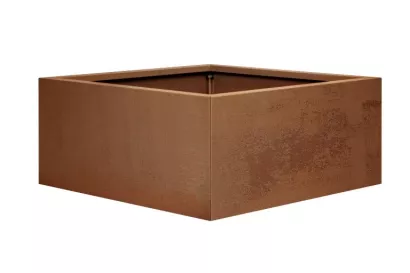 Plantenbak_Vlak_Corten_90x90x40_cm Plantenbak_Vlak_Corten_90x90x40_cm